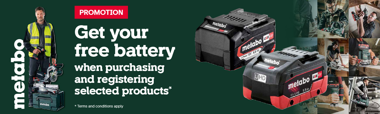 Metabo Battery Promotion